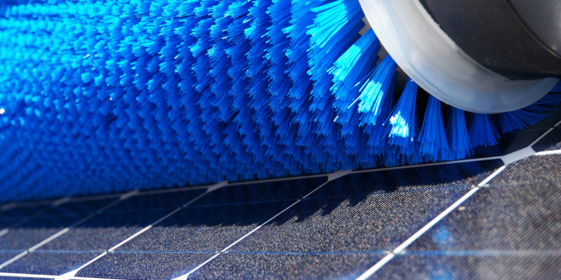 Commercial Solar Panel Washing in Rancho Cucamonga, California