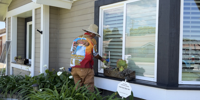 Exterior Window Cleaning in Chino Hills, California